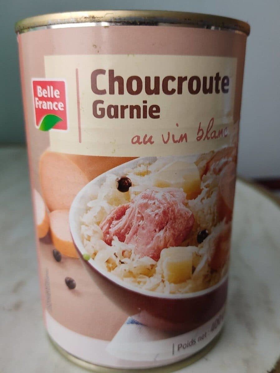 Belle France Choucroute garnie au vin blanc packshot