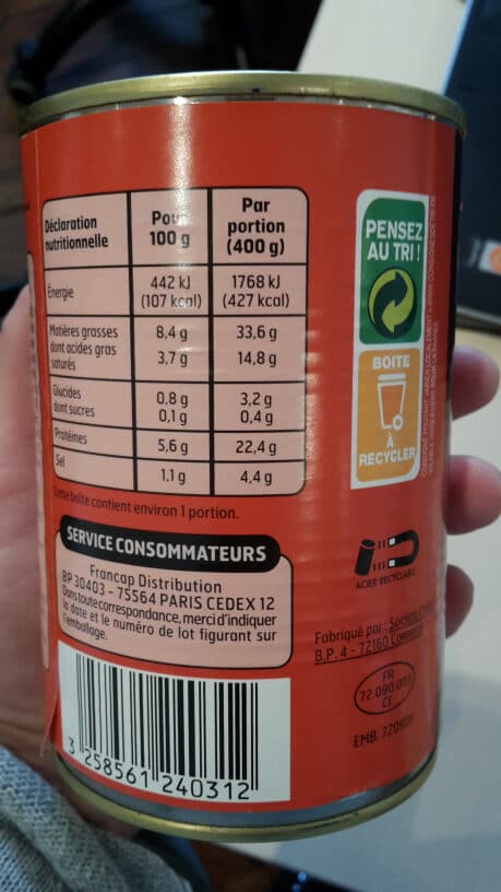 Belle France Choucroute royale au Riesling packshot