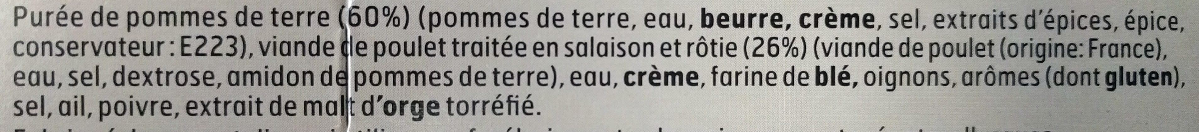 Belle France Poulet Rôti et Purée de Pommes de Terre packshot