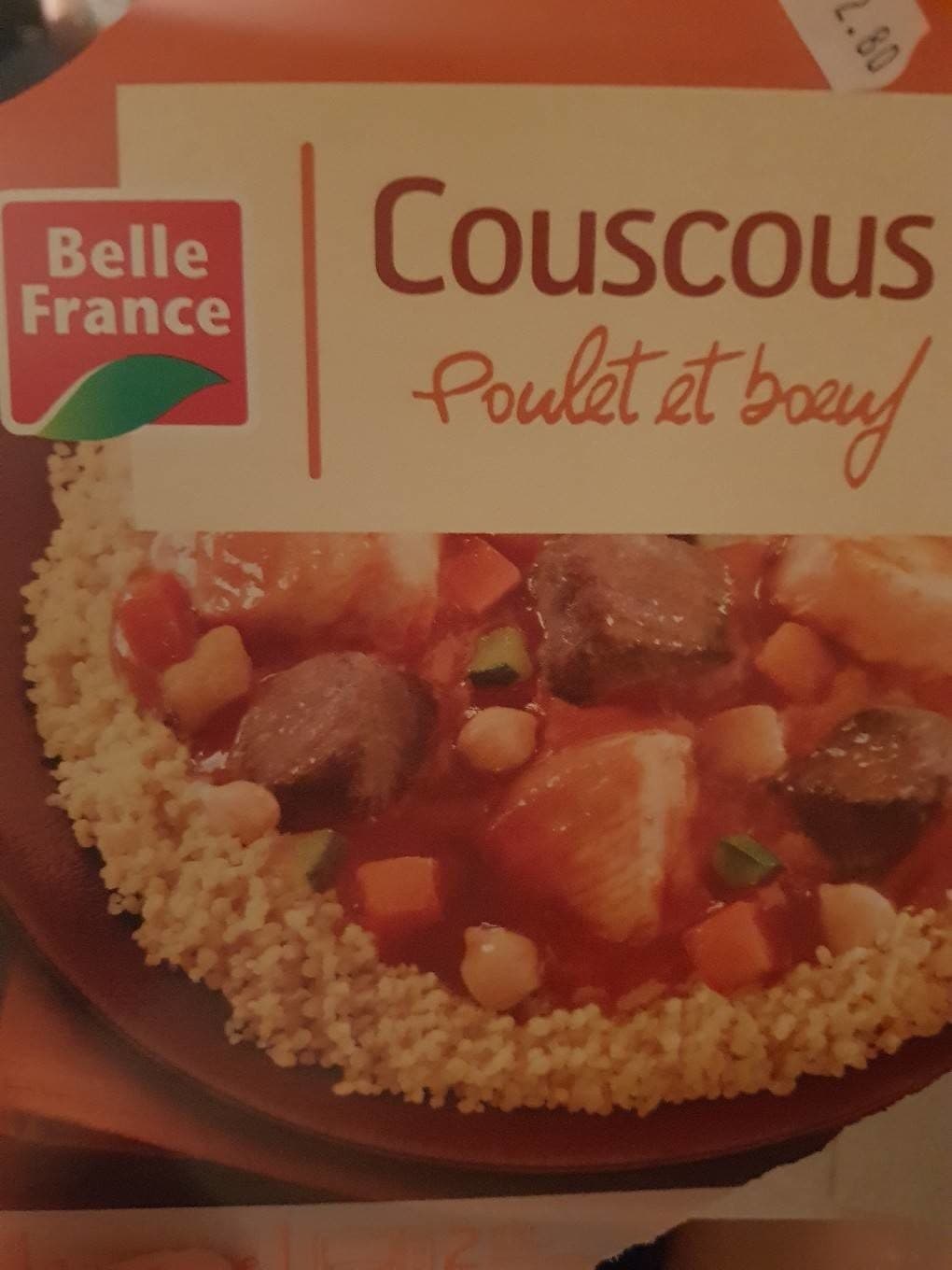 Belle France Couscous Poulet/Boeuf Micro Ondes 300g packshot