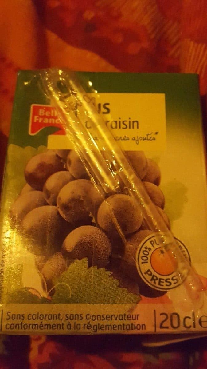 Belle France Jus de raisin packshot