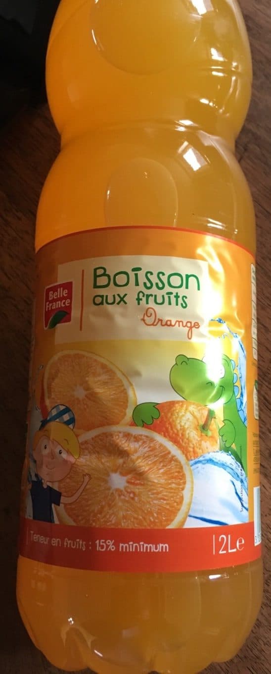 Belle France Boisson saveur Orange 2L packshot