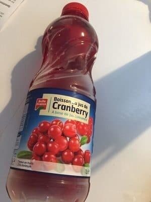 Belle France Boisson au jus de Cranberry packshot