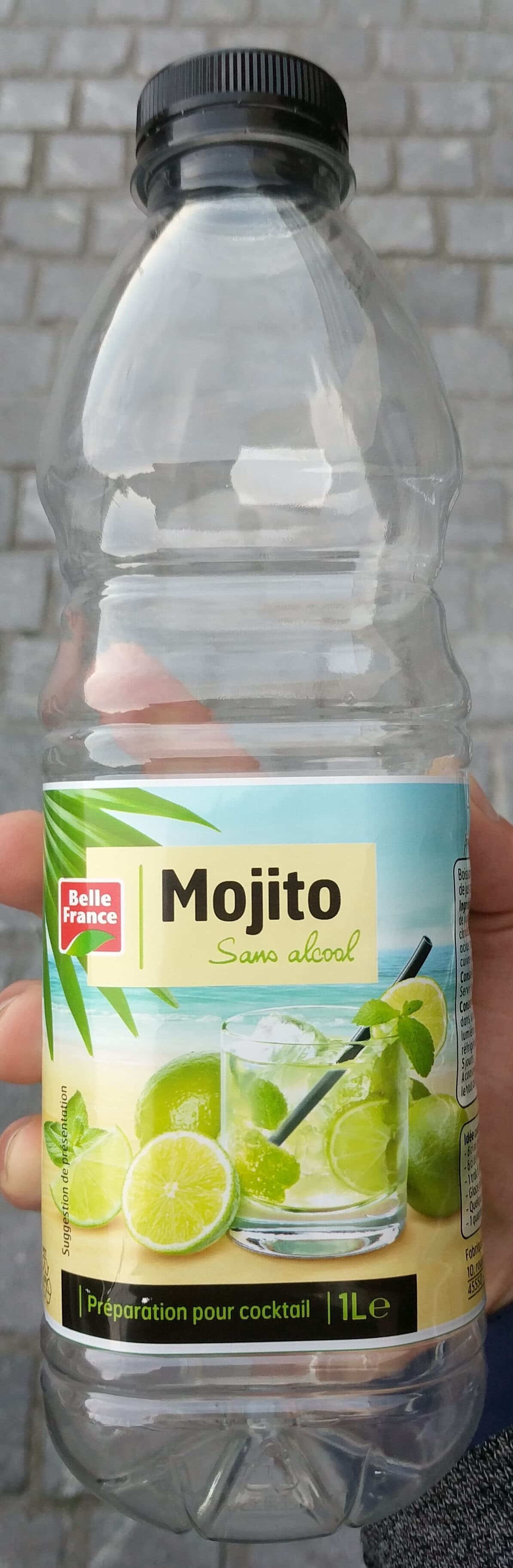 Belle France Mojito sans alcool packshot
