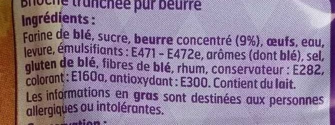 Belle France Brioche tranchée - Pur beurre packshot