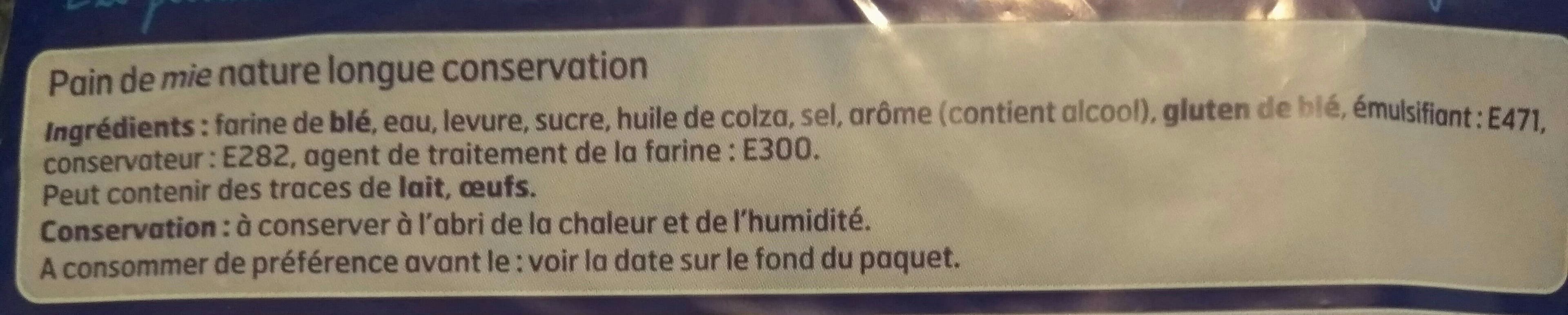Belle France Pain Mie Nature 280G Long Conservation Belle France packshot