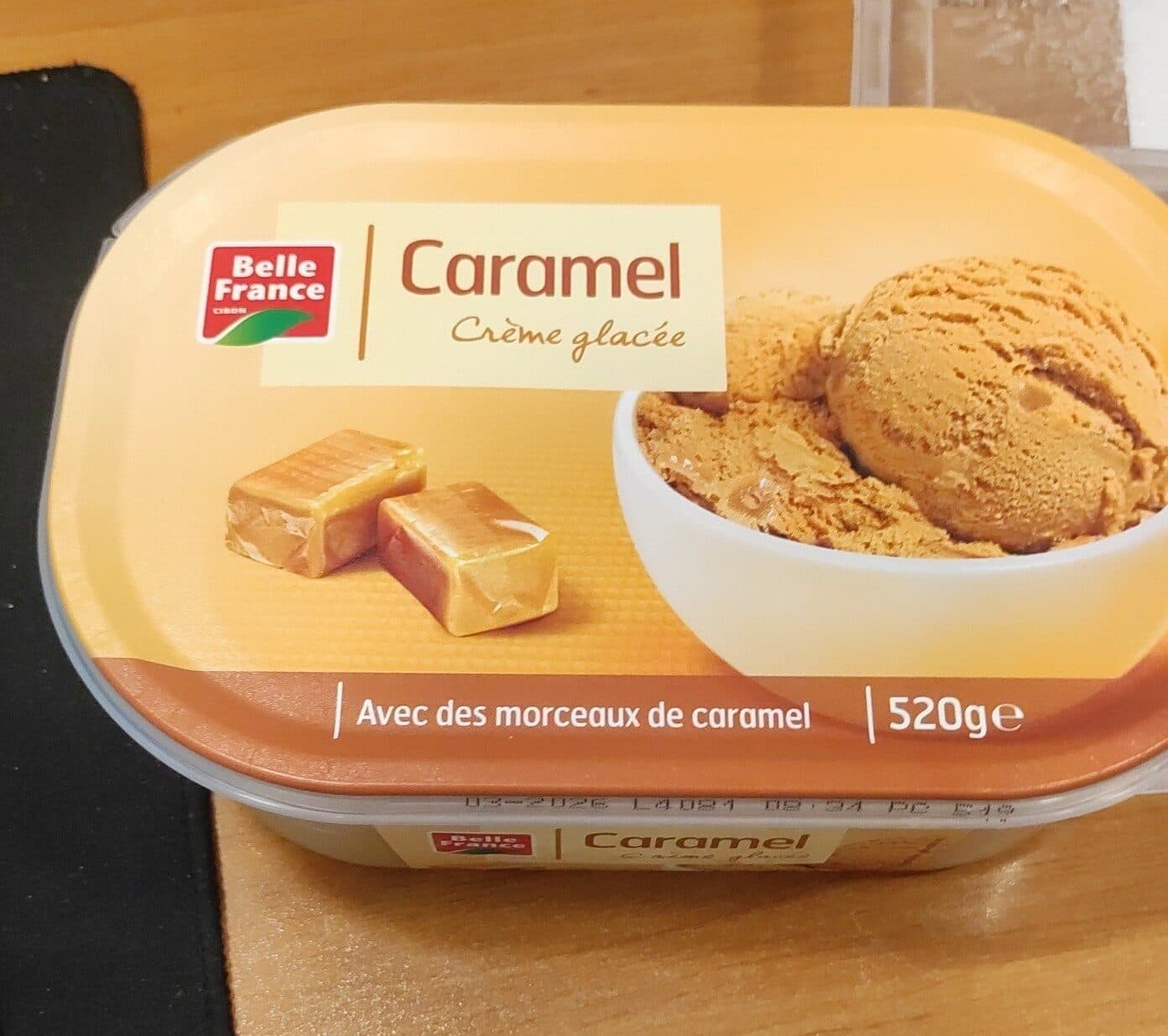 Belle France Glace Caramel packshot