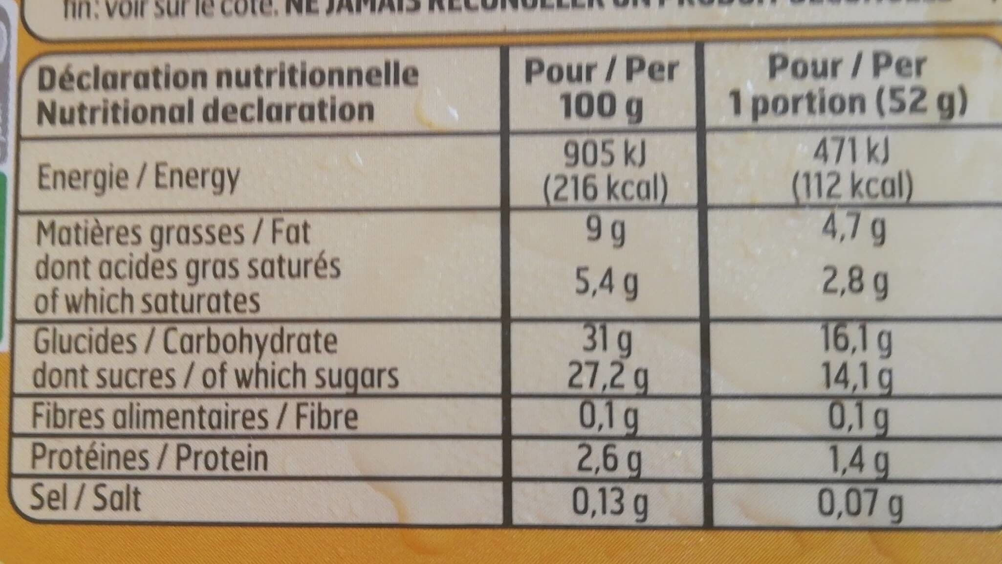 Belle France Bac 0L9.Gout Creme Bru.bf, packshot