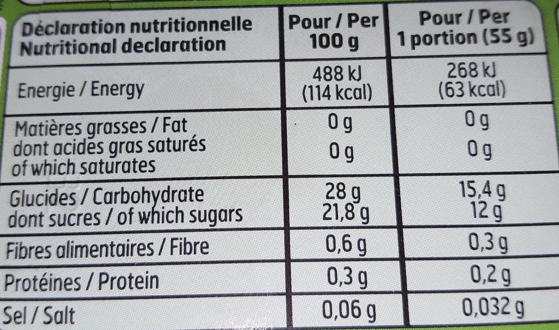 Belle France Sorbet Citron packshot
