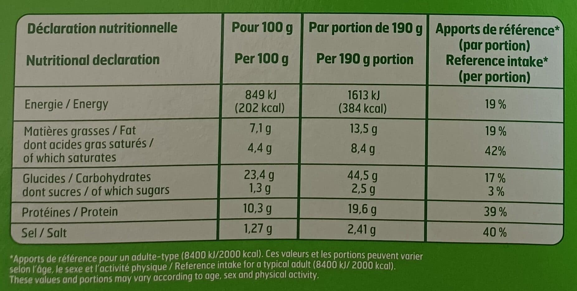 Belle France Pizza 3 fromages packshot