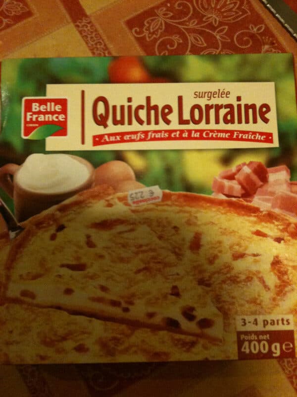Belle France Quiche Lorraine Surgelée packshot