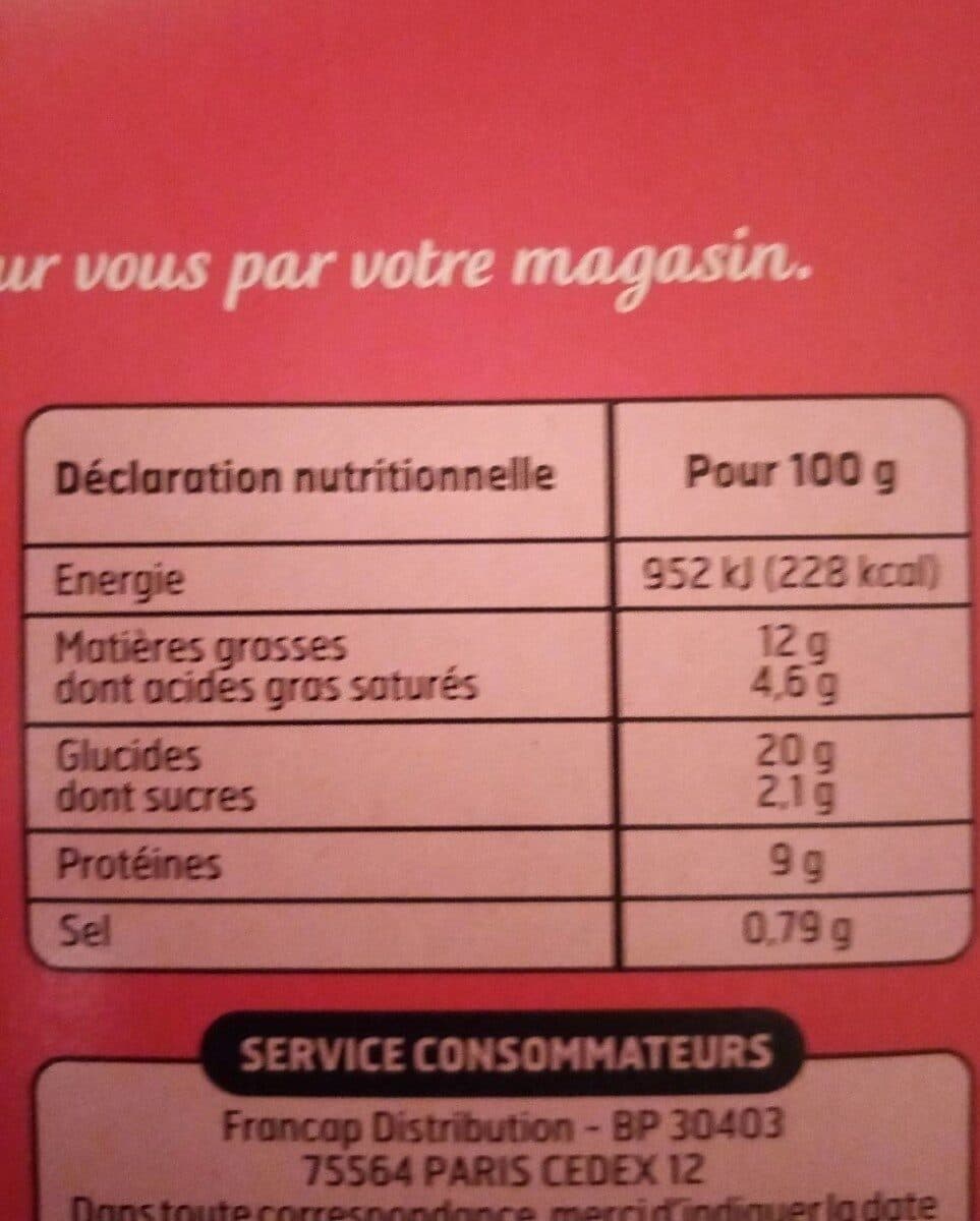 Belle France Quiche Lorraine Surgelée packshot