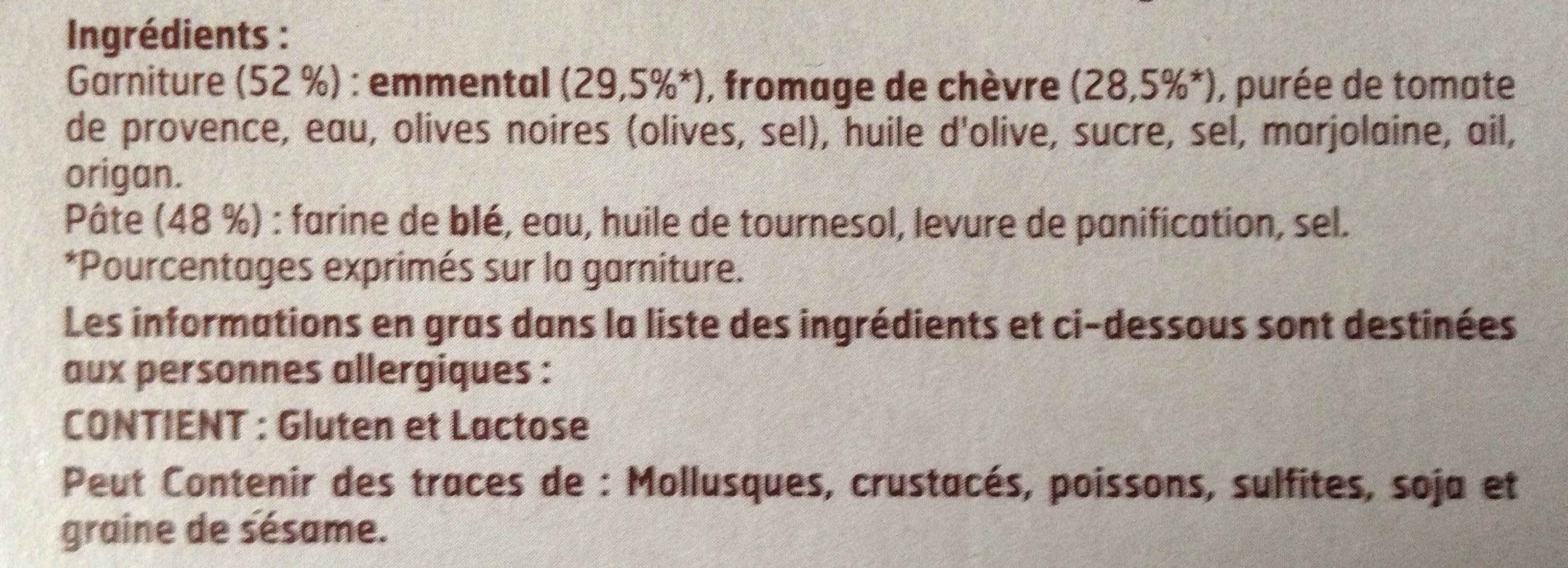 Belle France Pizza au chèvre packshot