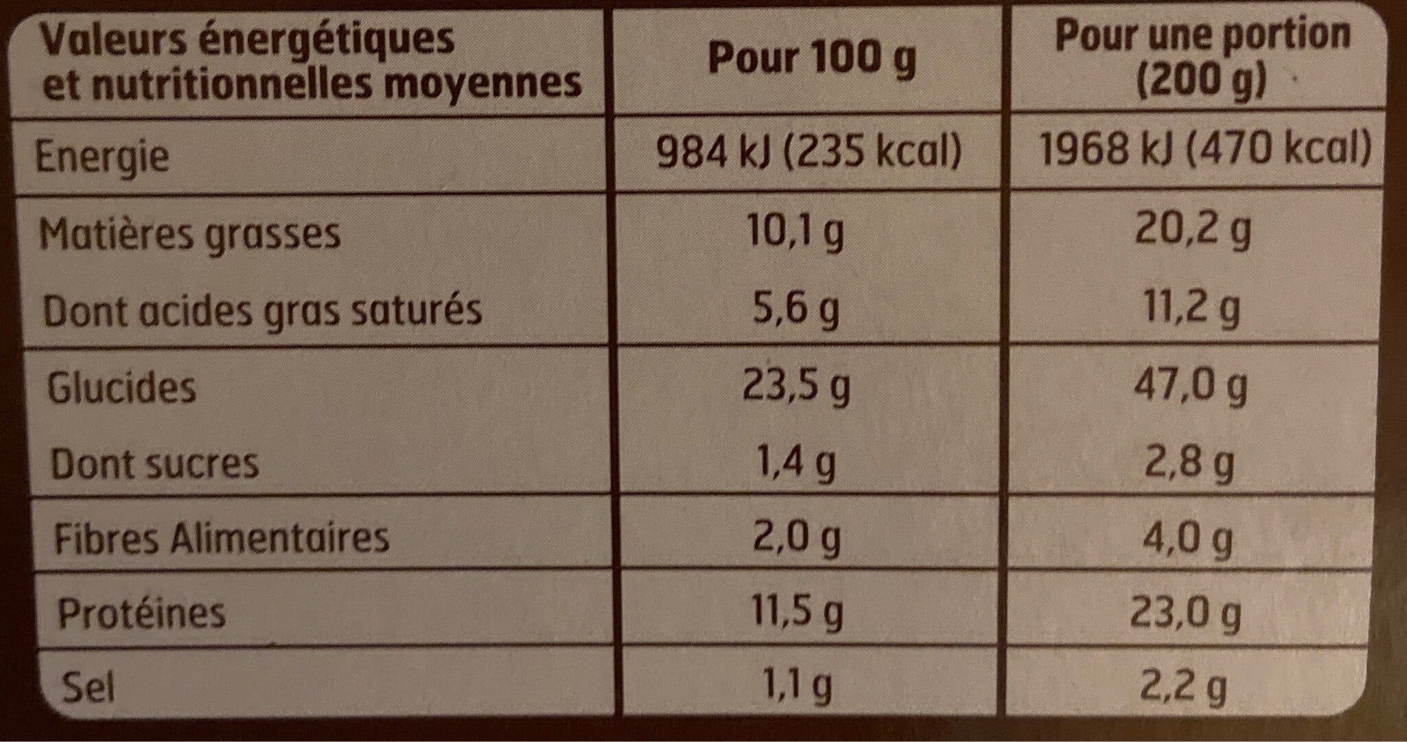 Belle France Pizza au chèvre packshot