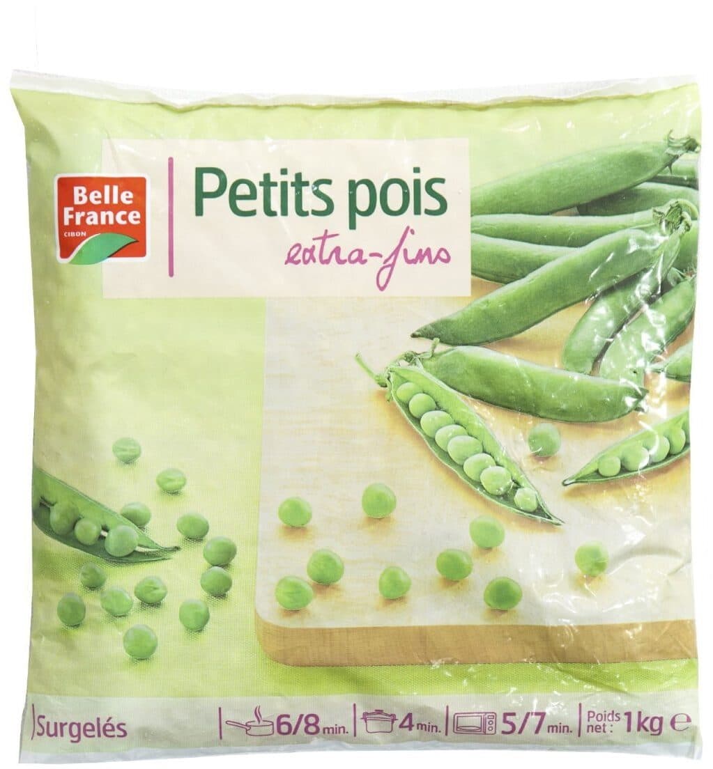 Belle France Petit pois packshot