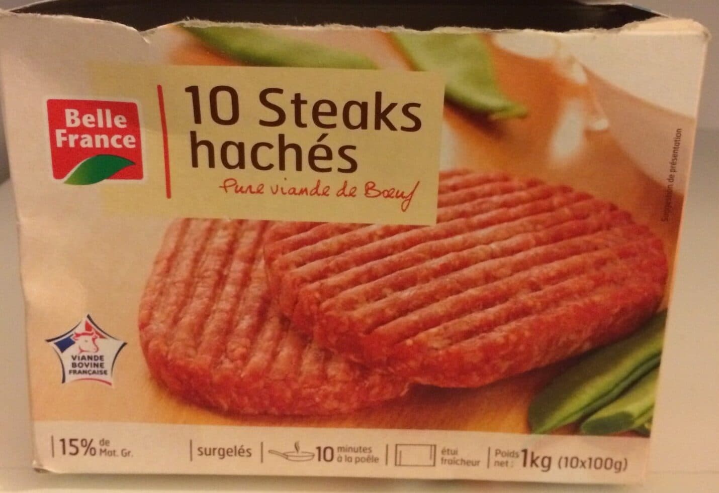 Belle France Steack Hache belle France packshot