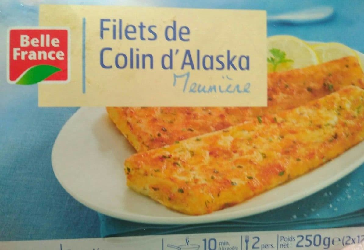 Belle France Filet Meunière de Colin d'Alaska packshot