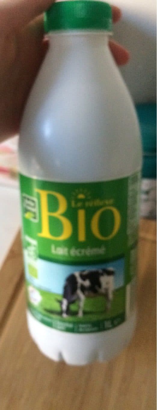 Belle France Lait écrémé bio packshot