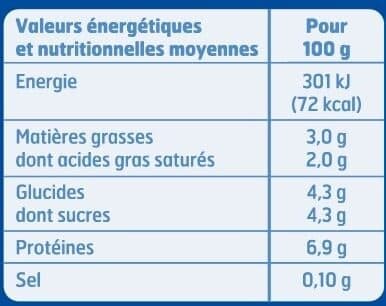 Belle France Fromage blanc 3% de matière grasse packshot