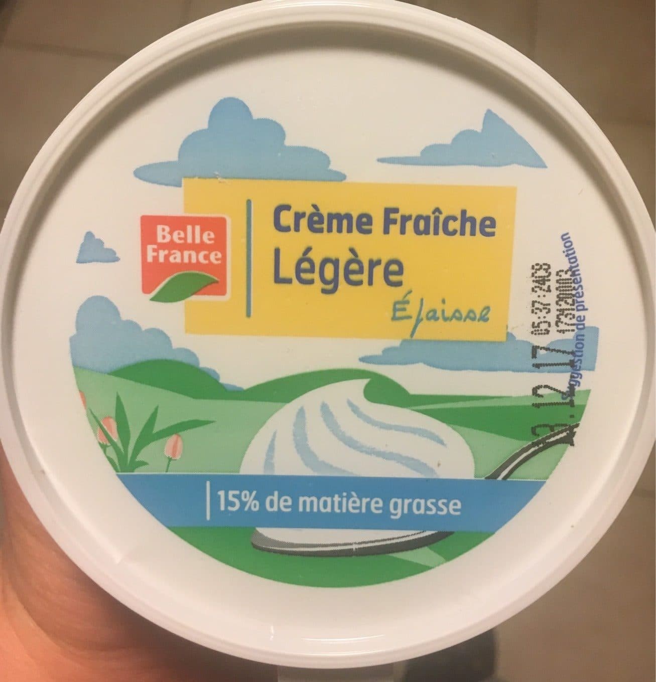 Belle France Crème fraîche légère packshot