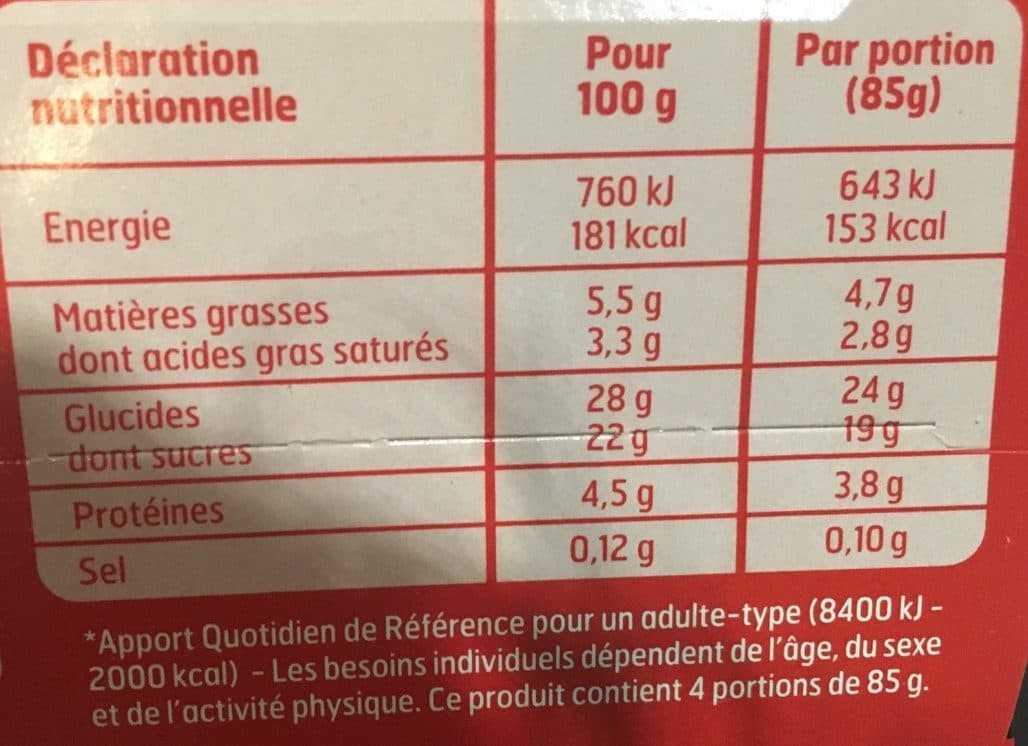 Belle France Clafoutis aux Cerises packshot