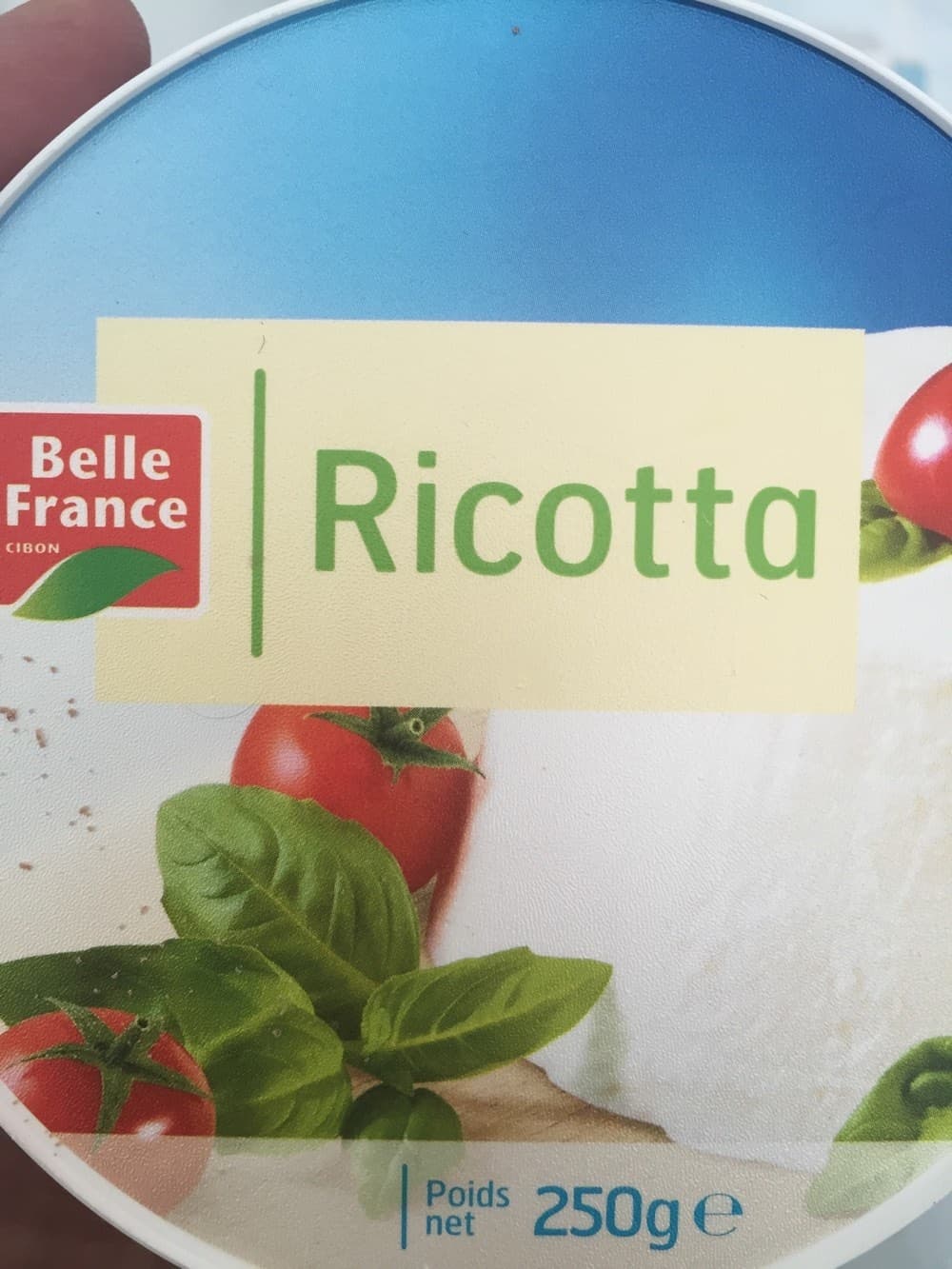 Belle France Ricotta packshot