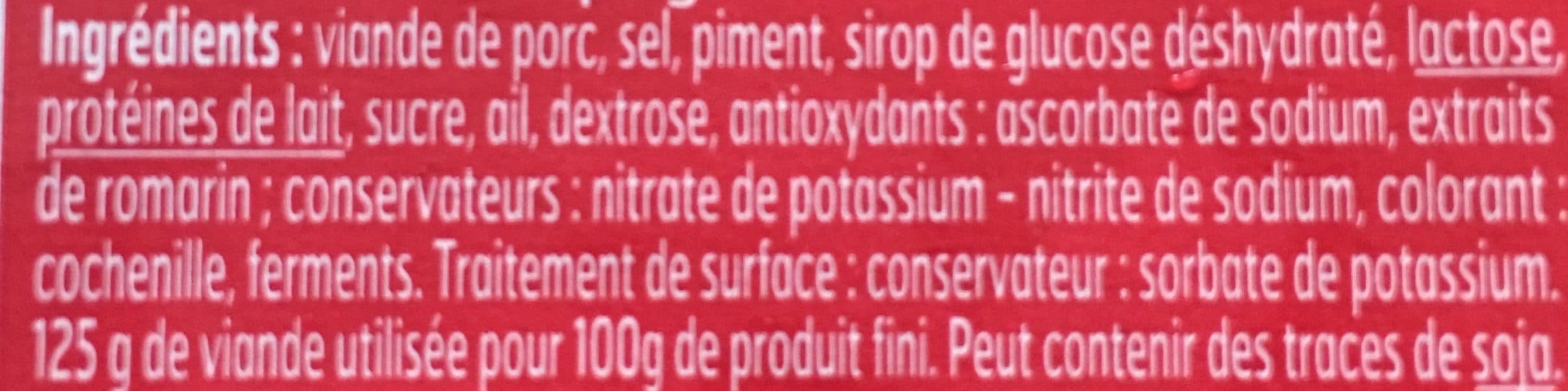 Belle France Chorizo Tranché 10 Tranches packshot