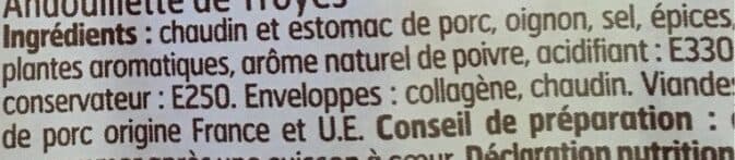 Belle France Andouillette Troyes X2 Bf, packshot