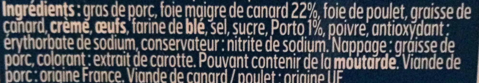 Belle France Mousse de Canard au Porto packshot