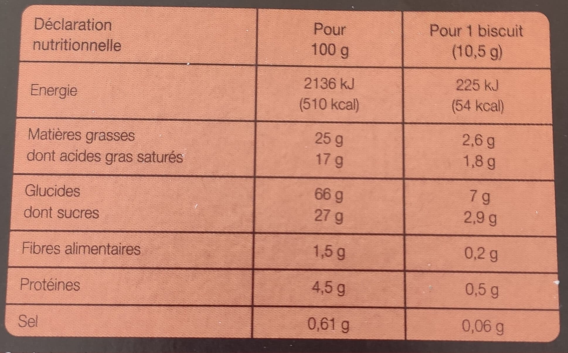 Belle France Sablés aux pommes packshot