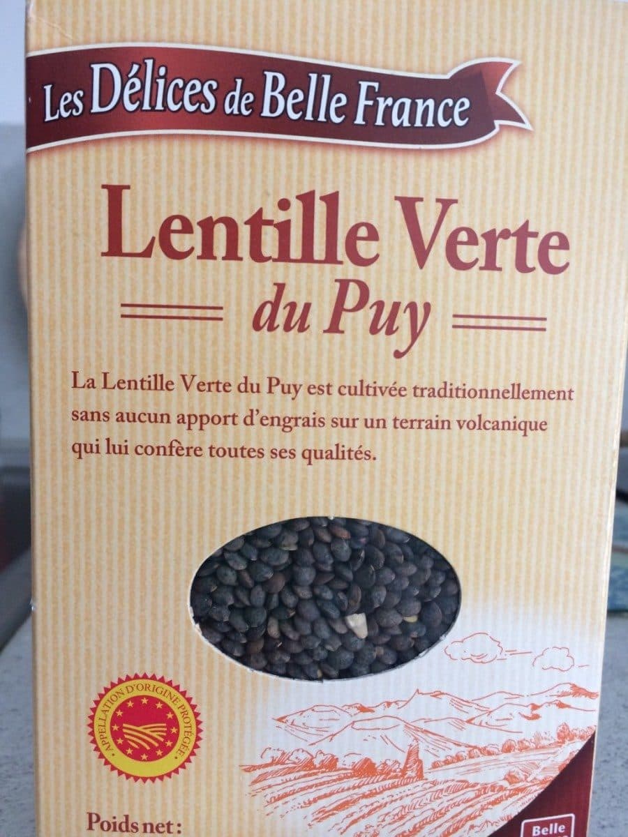 Belle France Lentilles vertes du Puy packshot