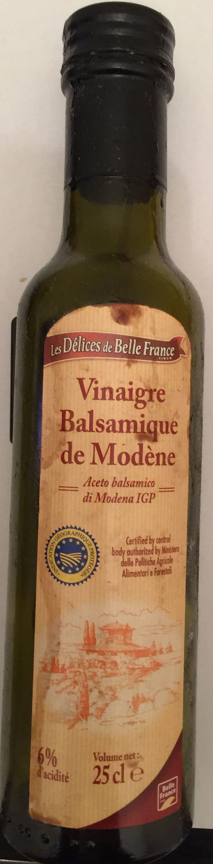 Les Délices de Belle FranceBelle France Vinaigre balsamique de Modène packshot