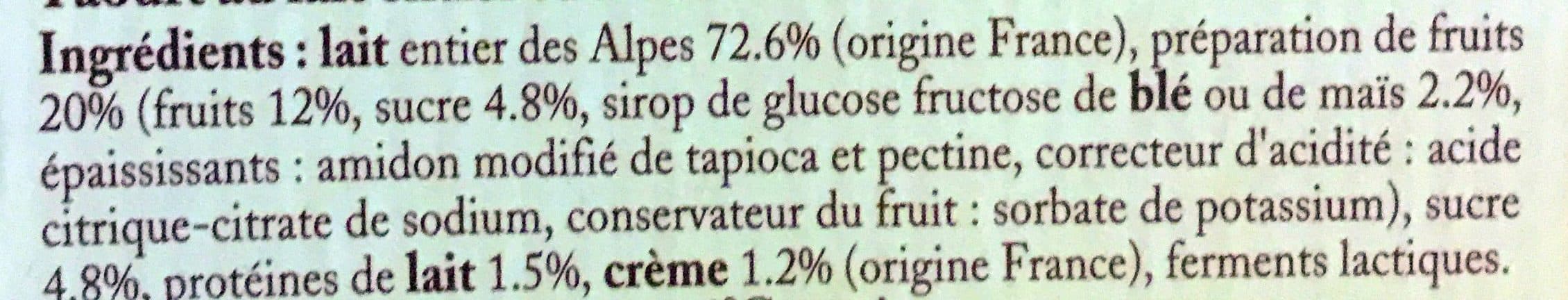 Belle France Yaourts de Savoie Pêche et Abricot packshot