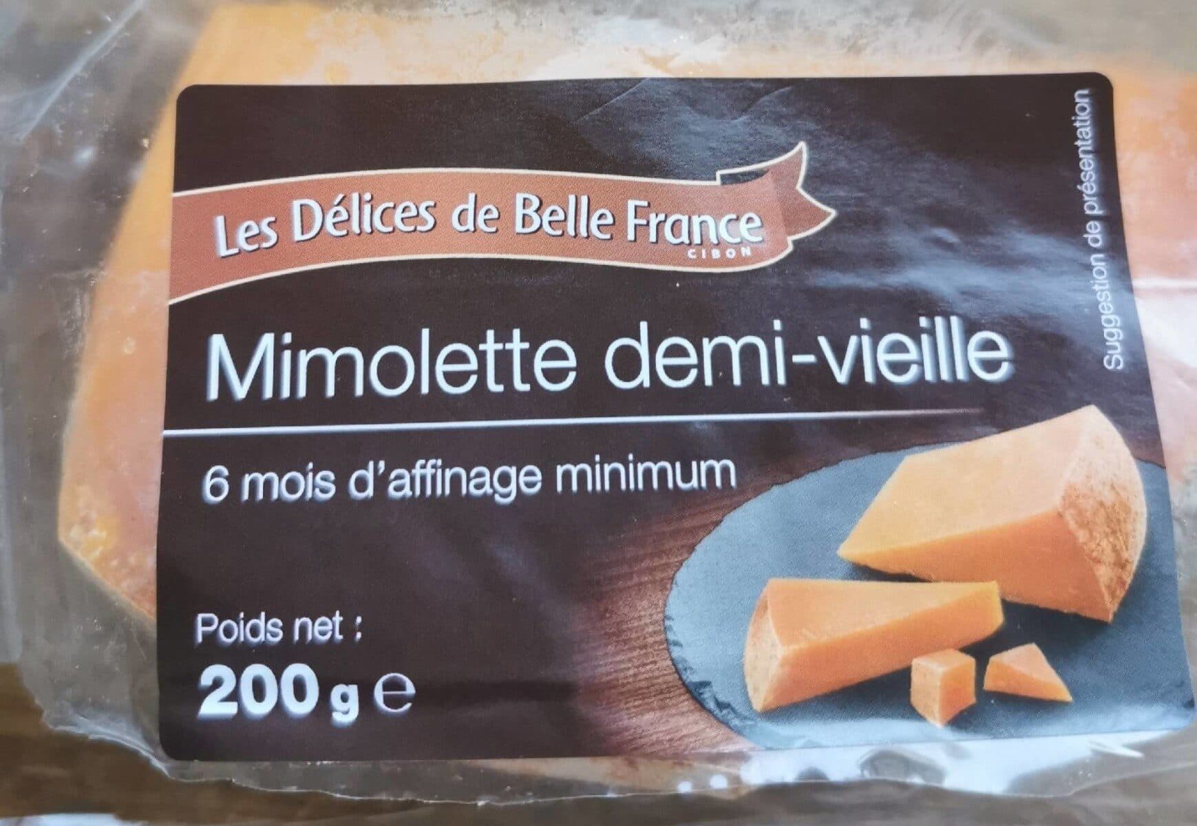 Belle France Mimolette demi-vieille packshot
