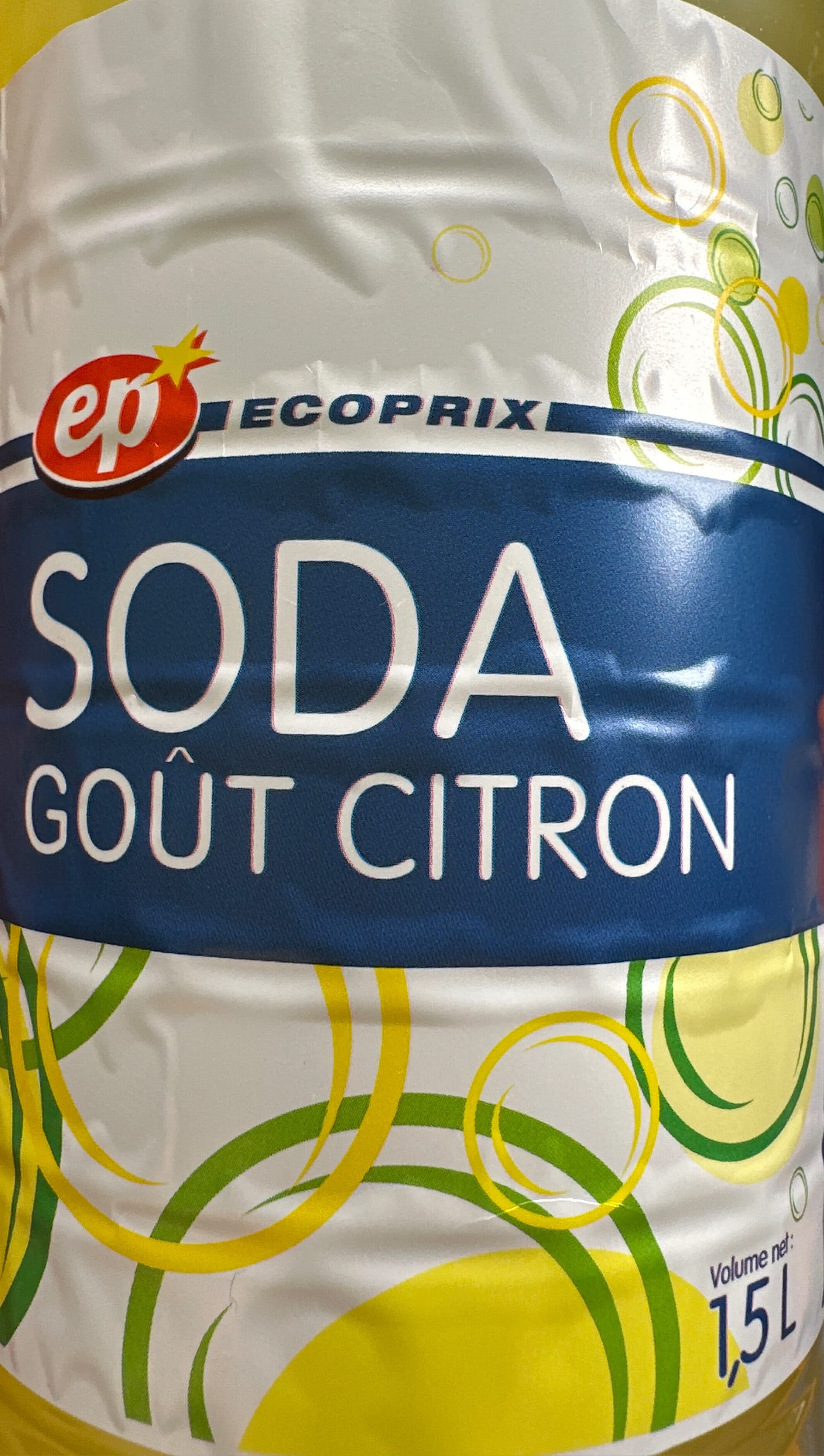 EP Ecoprix Soda goûtcitron packshot