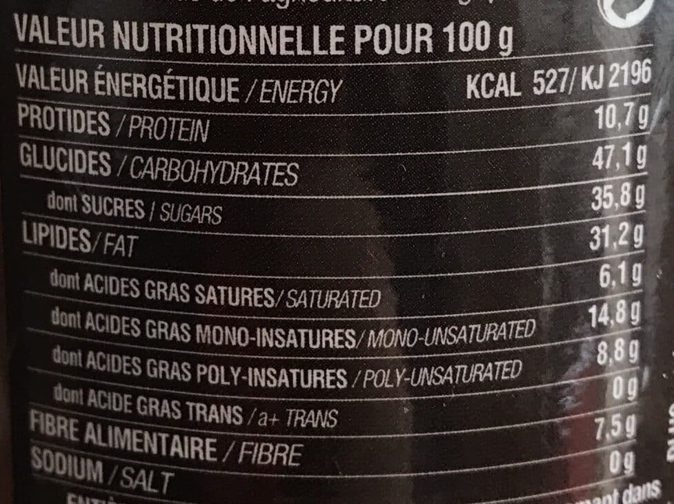 Dardenne Pâte à tartiner bio packshot