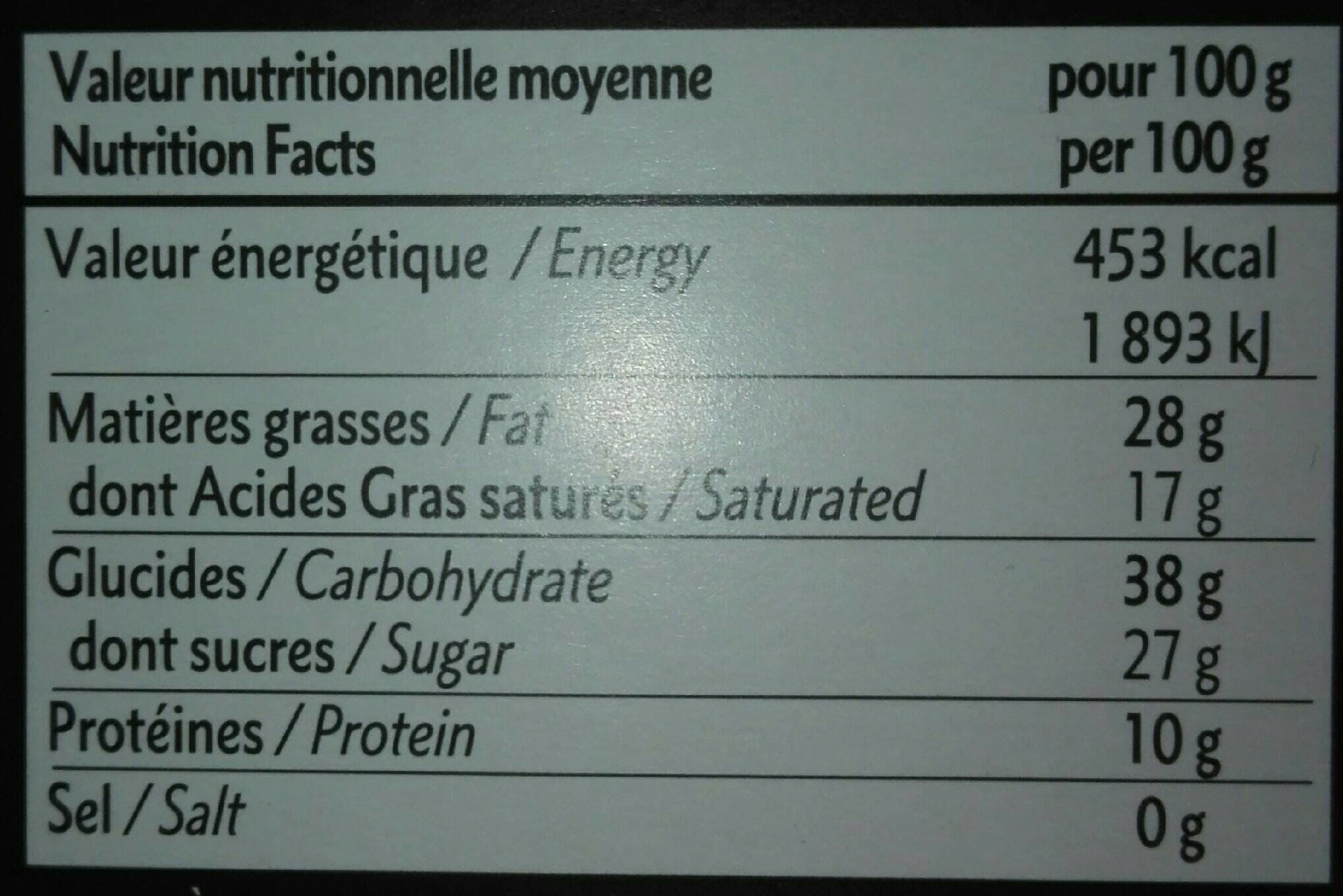 Dardenne Chocolat petit déjeuner a l'Agave packshot