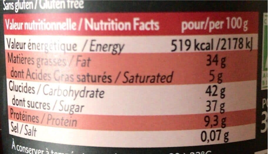 Dardenne Pâte à tartiner noisette chocolat packshot