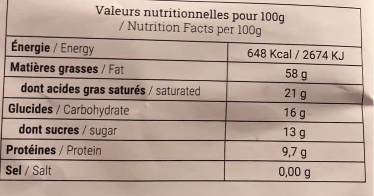 La fabrique des Pyrénées Chocolat traditionnel noir noisettes packshot