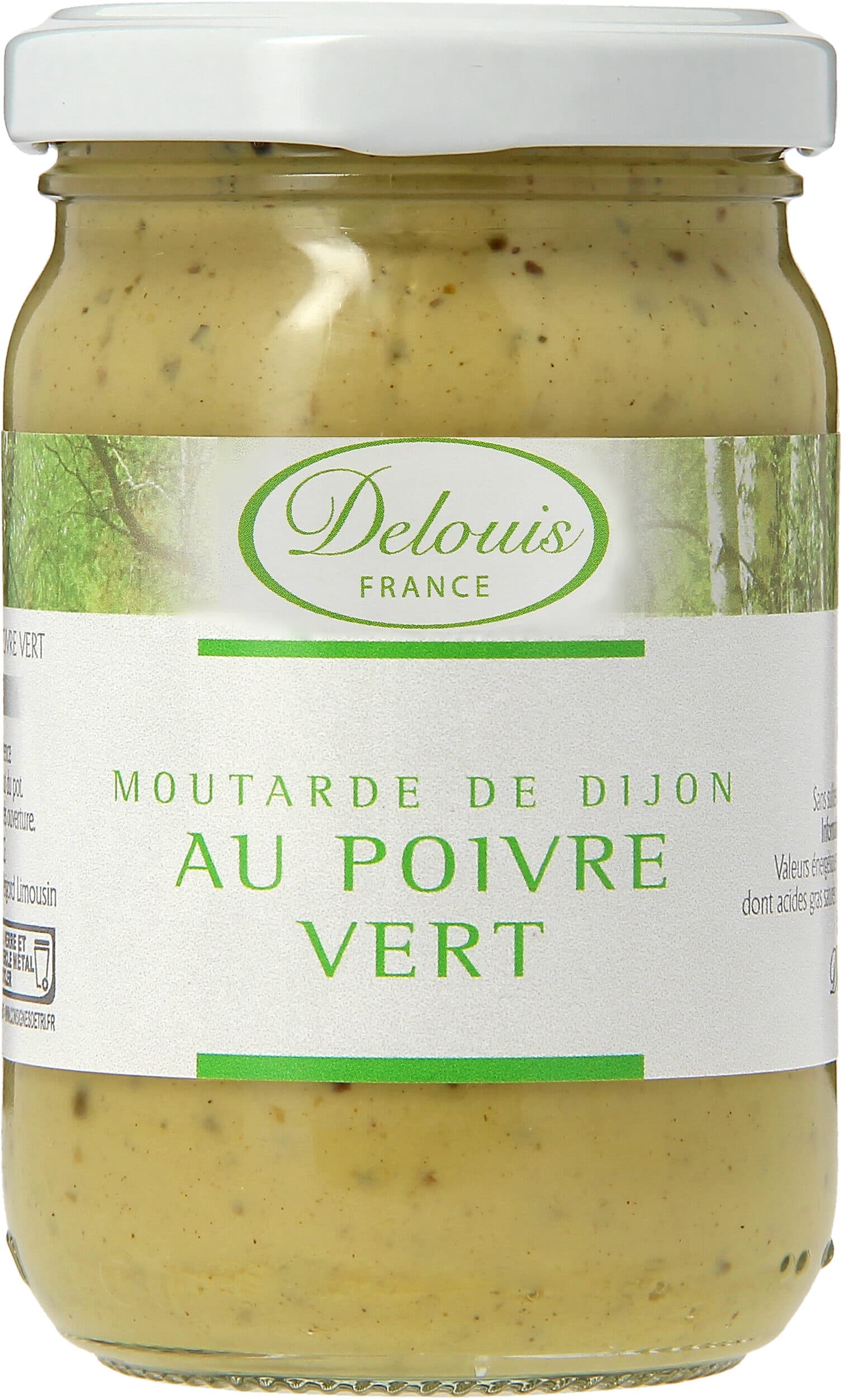 Delouis Moutarde Forte Au Poivre Vert packshot