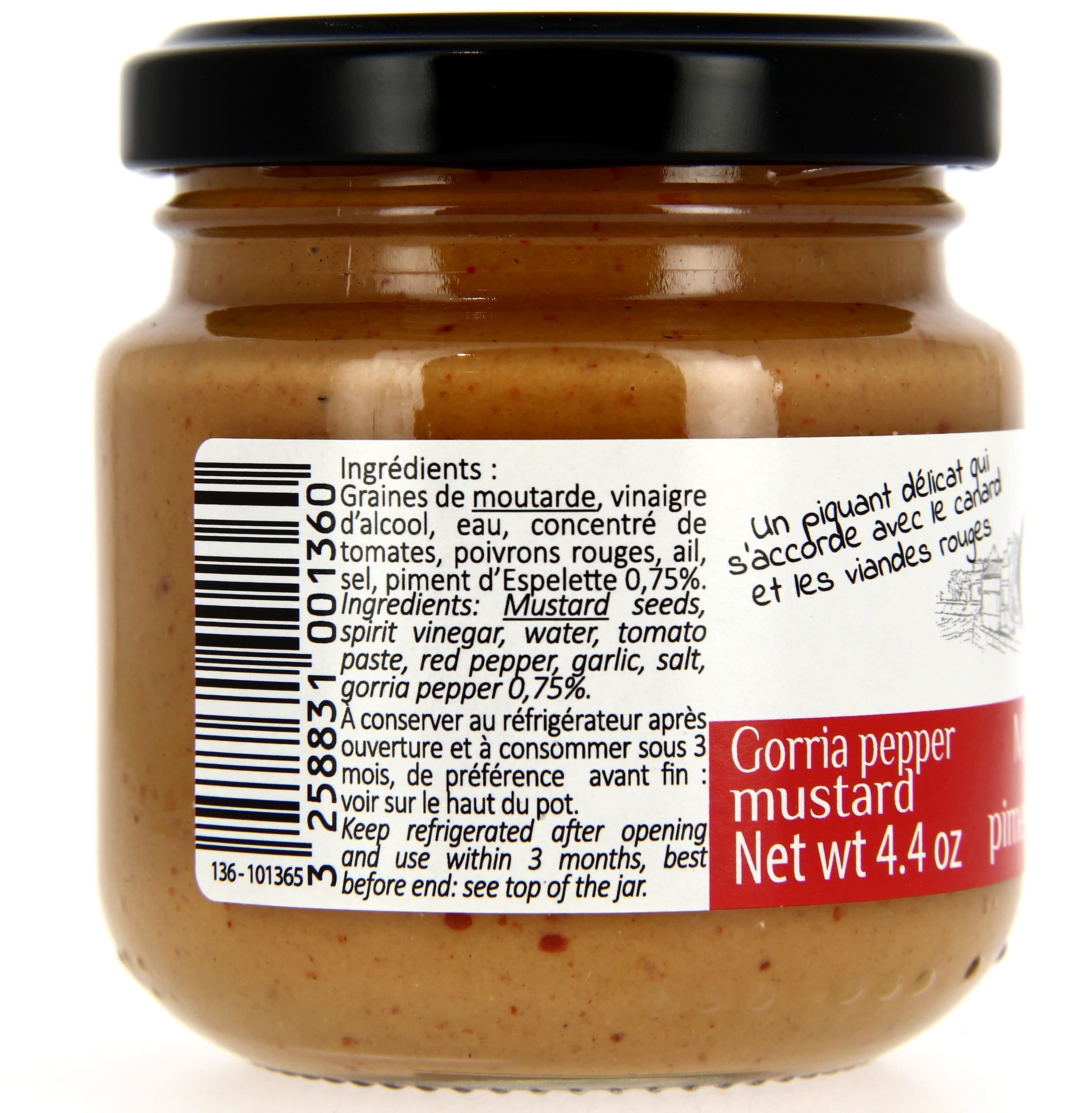 Delouis Moutarde au piment d'Espelette packshot