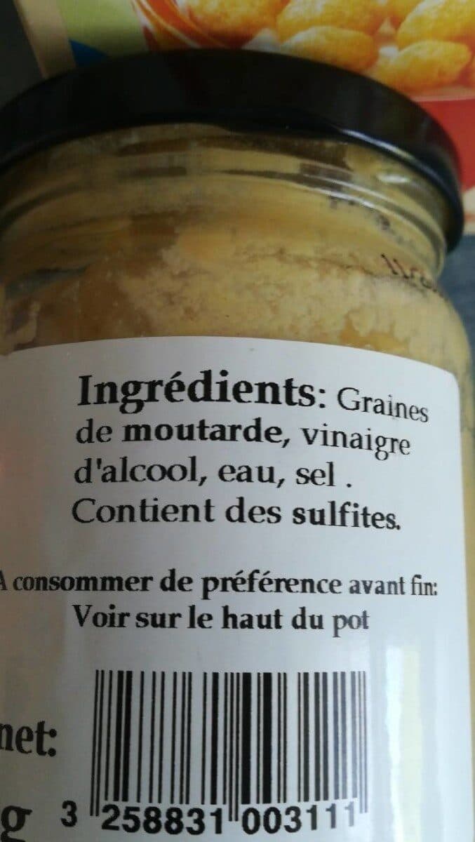 Delouis fils Moutarde de Dijon packshot