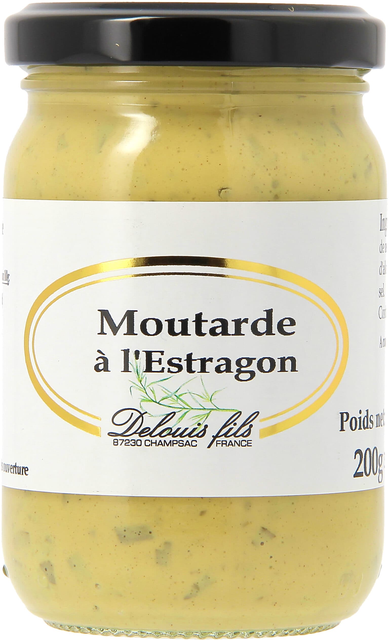 Delouis Fils Moutarde à l'Estragon packshot