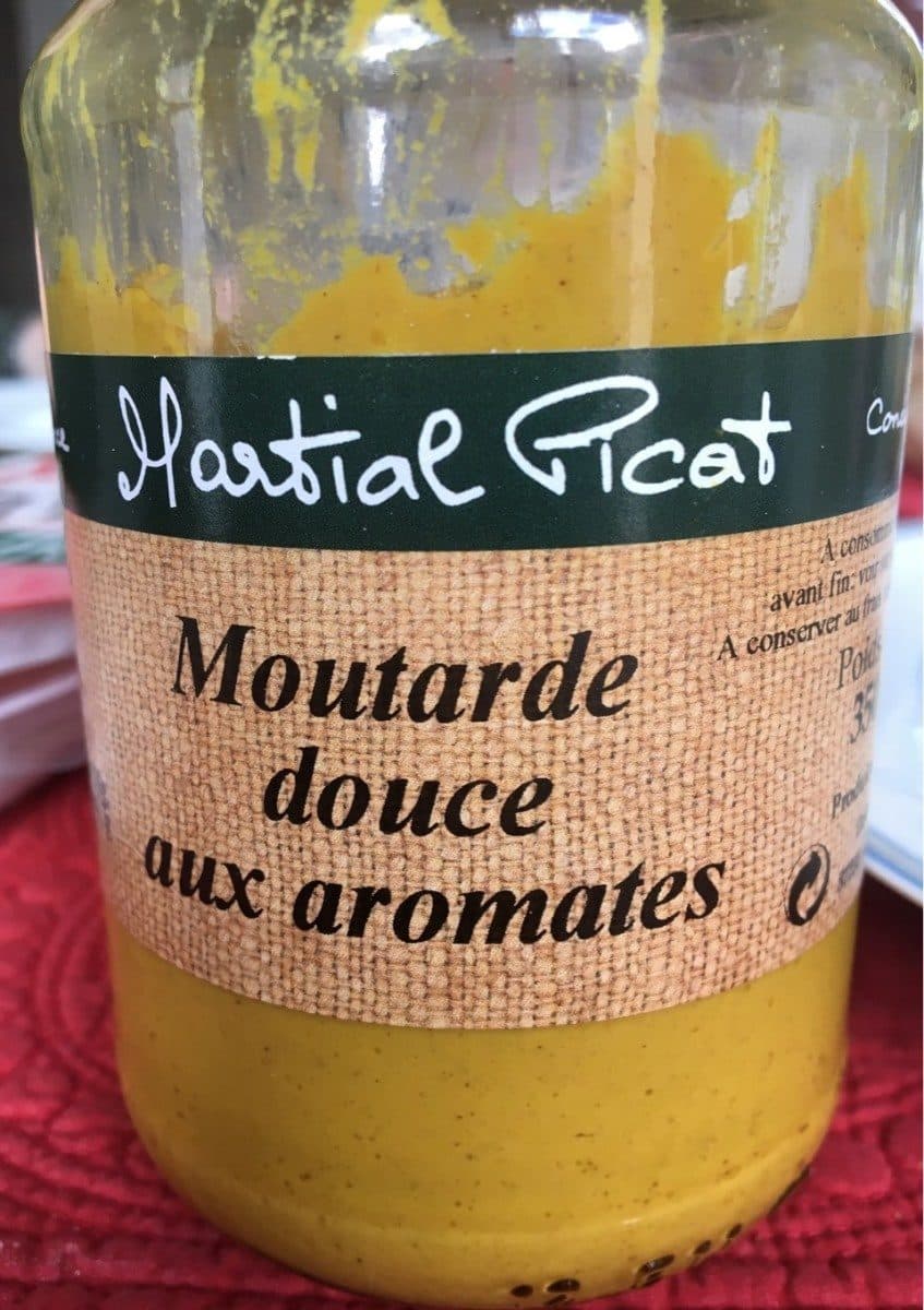 Open Food Facts Moutarde douce aux aromates packshot