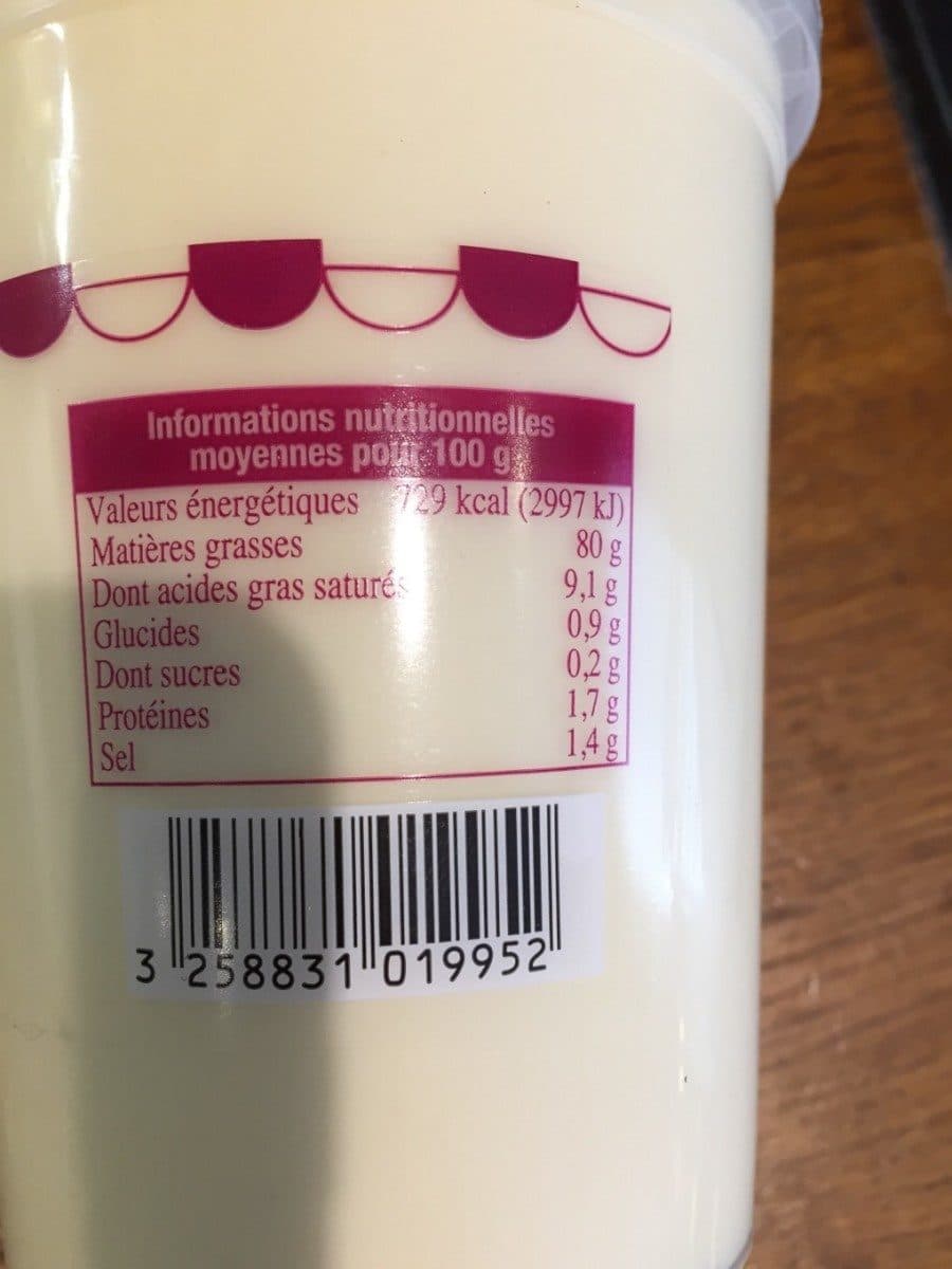 Open Food Facts Sauce aioli packshot