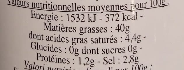 Delouis fils Sauce crudité 39,9% MG packshot