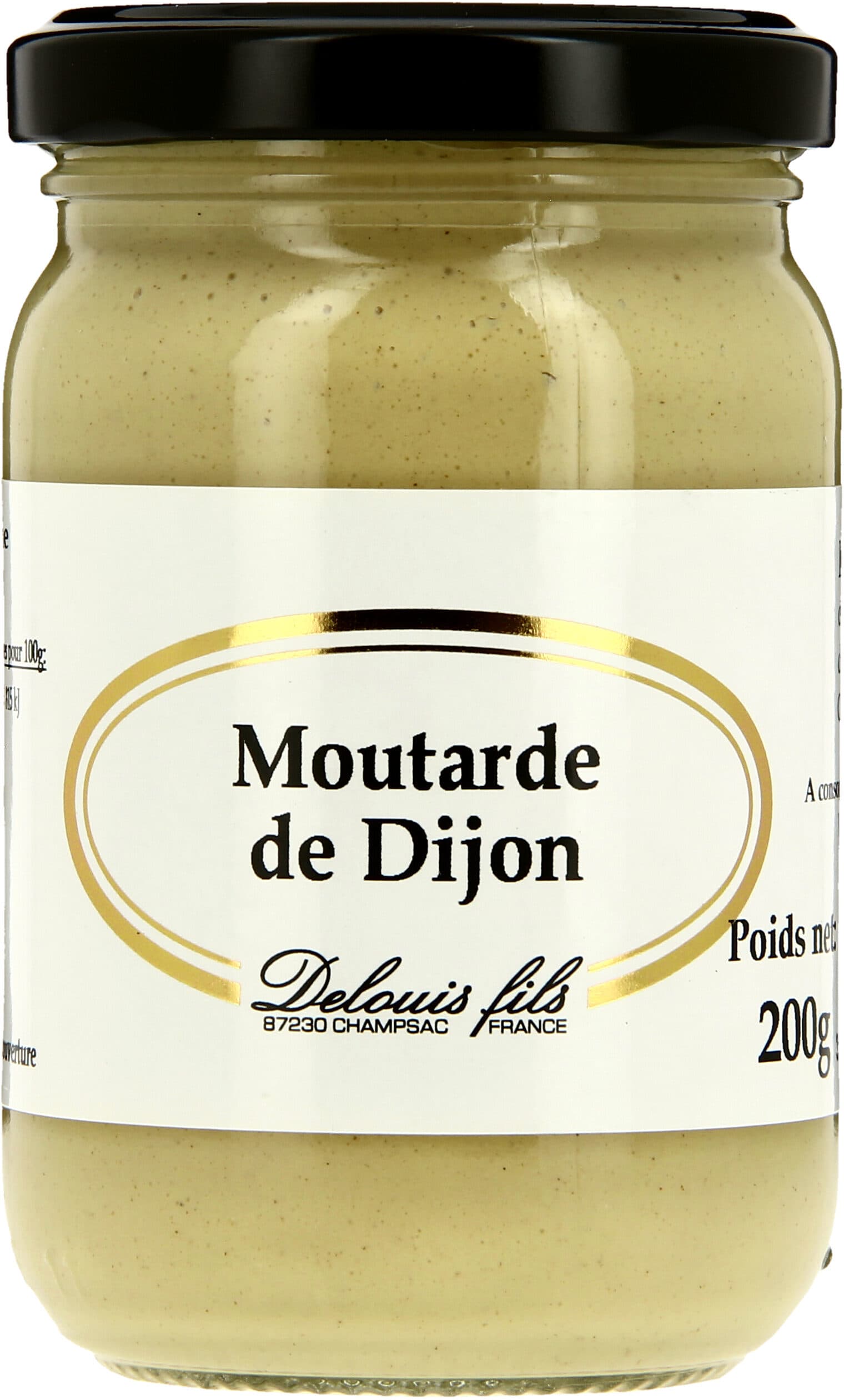 Delouis fils Moutarde de Dijon packshot
