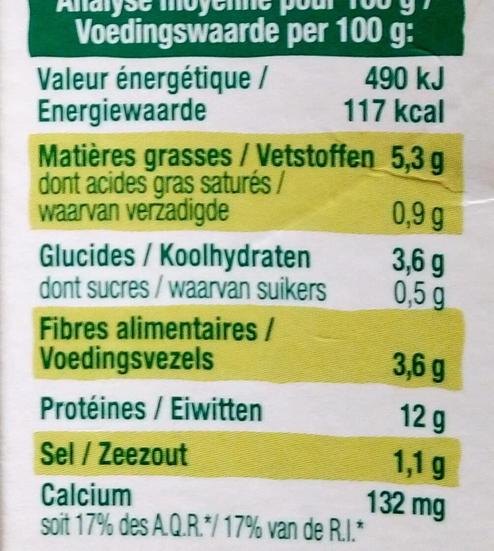 Soy Tofinelle cèpes en persillade packshot