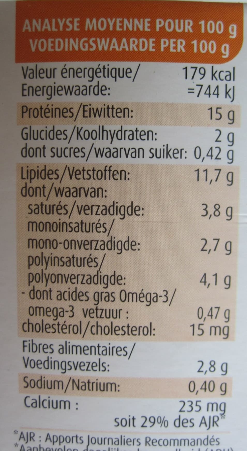 Soy Tofinelle comté et carvi packshot