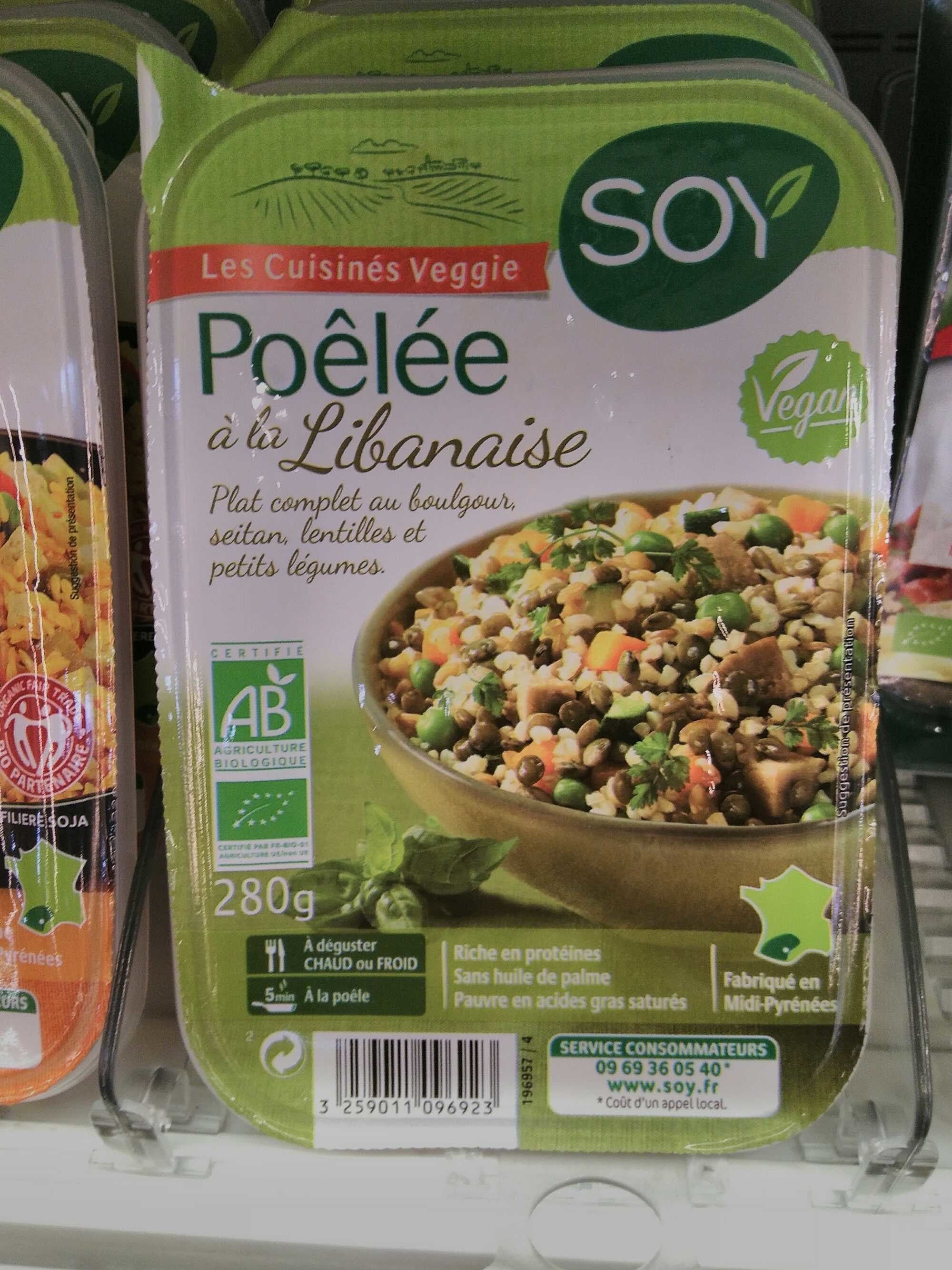 Soy Poêlée a la libanaise packshot